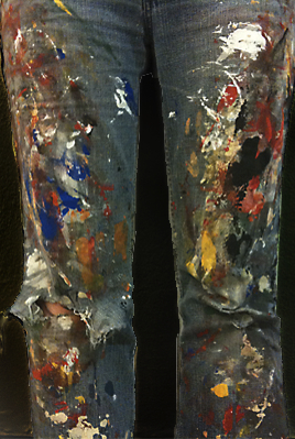 Wabi-Sabi Paint Pants
