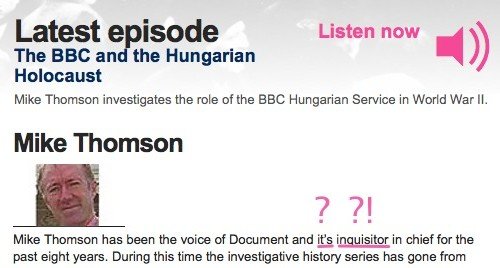 On the BBC: The BBC, Hungary’s Jews & Guilt